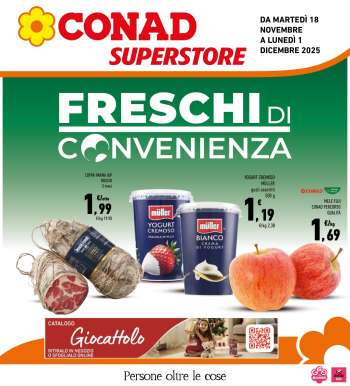 Volantino Conad Superstore - 18/11/2025 - 1/12/2025.
