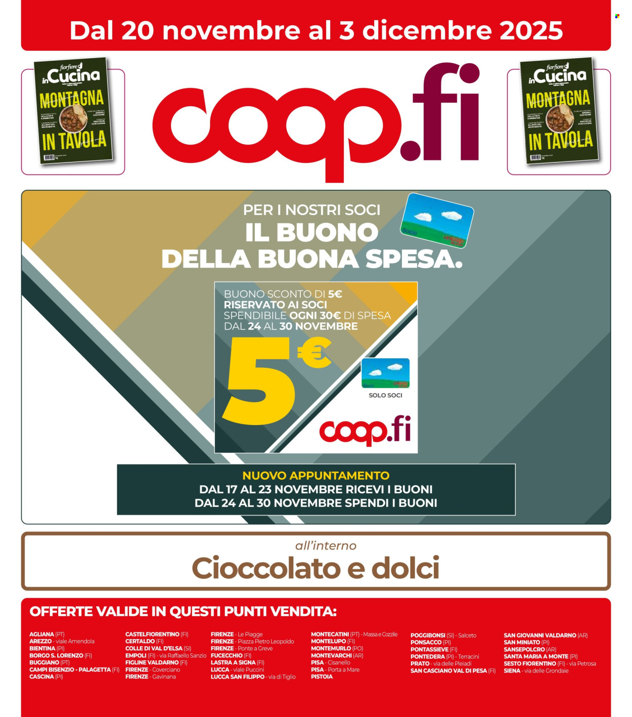 Volantino Coop - 20/11/2025 - 3/12/2025. Pagina 1