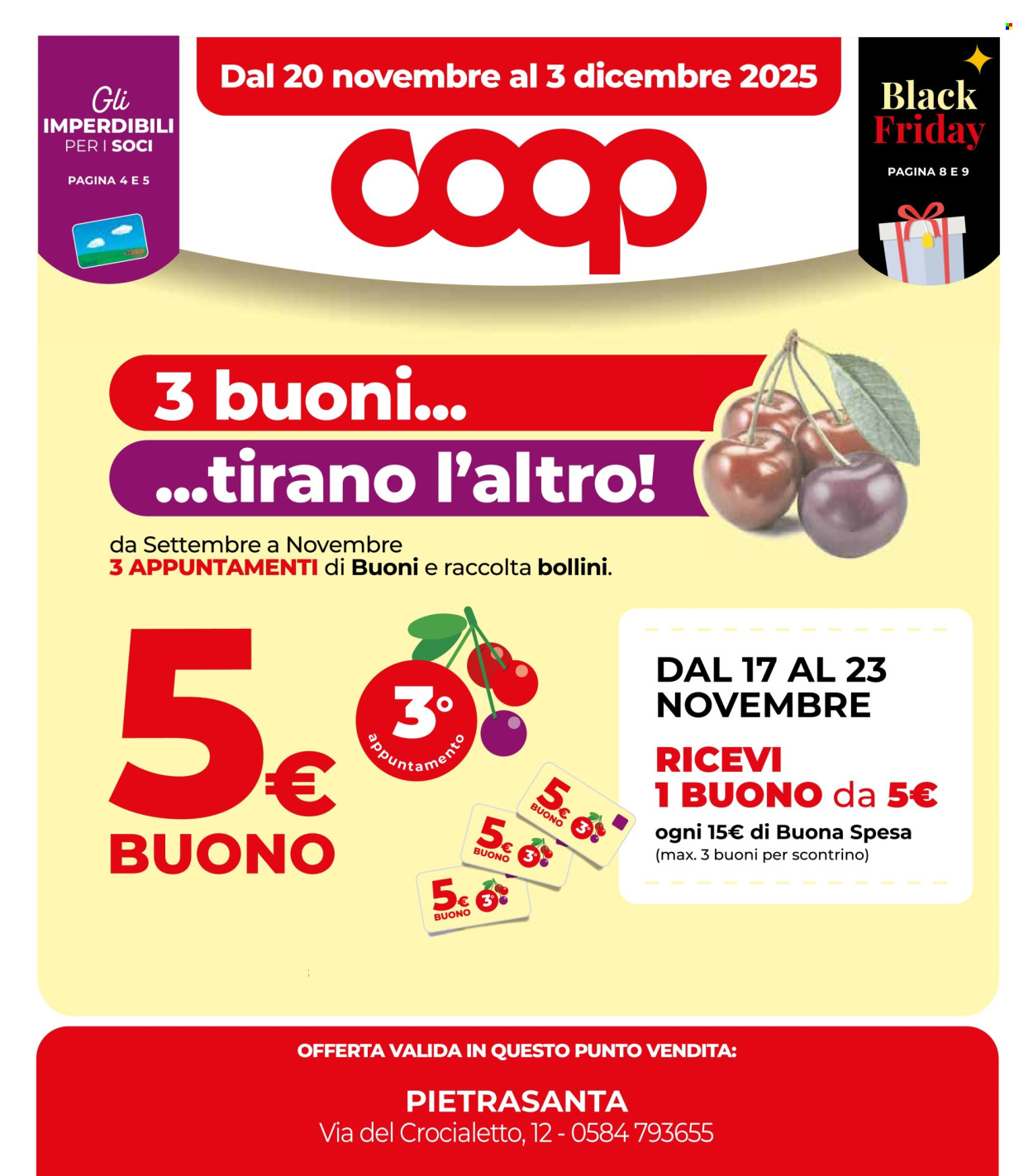 Volantino Coop - 20/11/2025 - 3/12/2025. Pagina 1