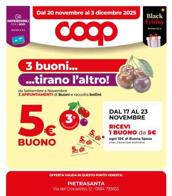 Volantino Coop - 20/11/2025 - 3/12/2025.