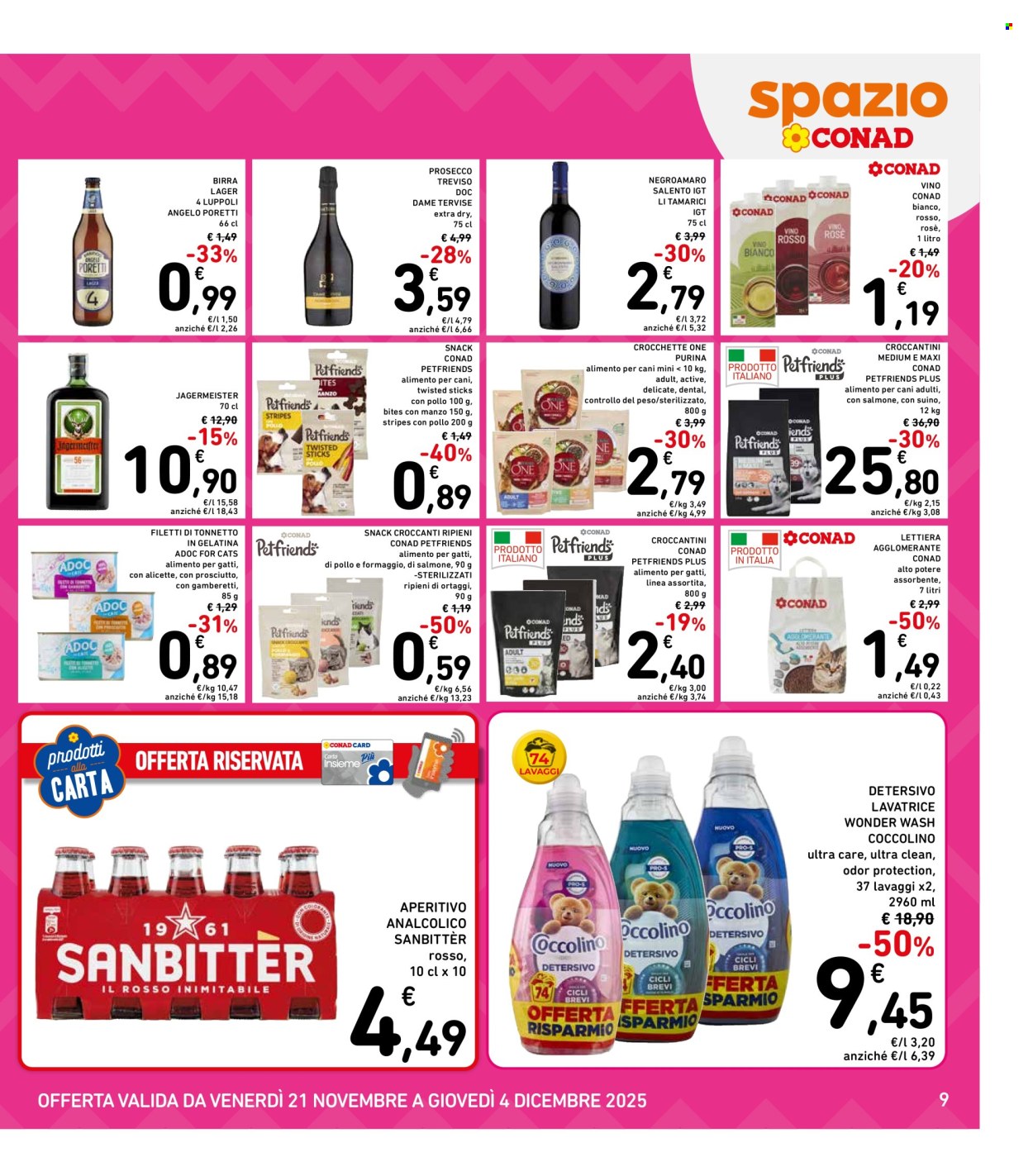 Volantino Spazio Conad - 21/11/2025 - 4/12/2025. Pagina 9