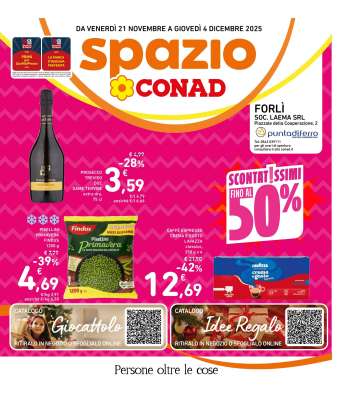Volantino Spazio Conad - 21/11/2025 - 4/12/2025.