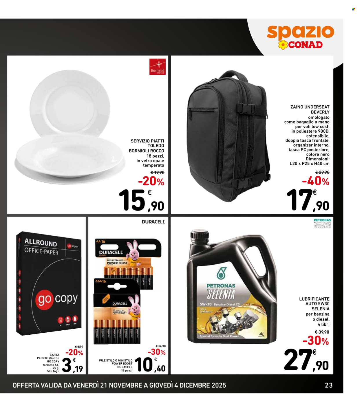 Volantino Spazio Conad - 21/11/2025 - 4/12/2025. Pagina 23