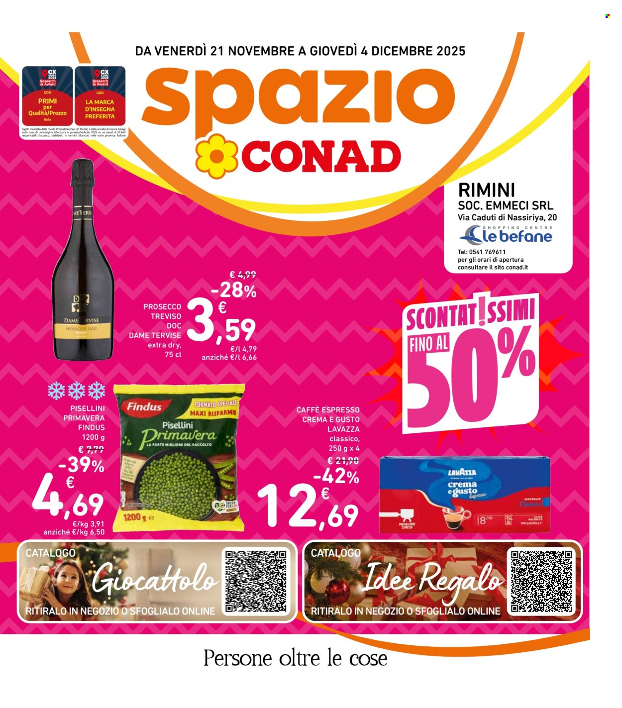 Volantino Spazio Conad - 21/11/2025 - 4/12/2025. Pagina 1