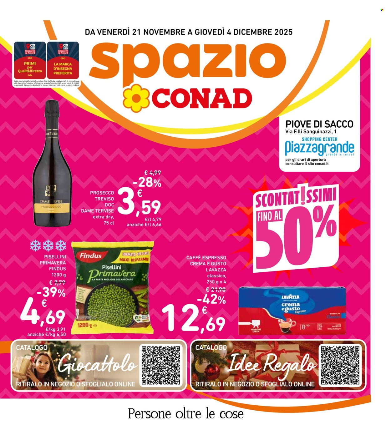 Volantino Spazio Conad - 21/11/2025 - 4/12/2025. Pagina 1