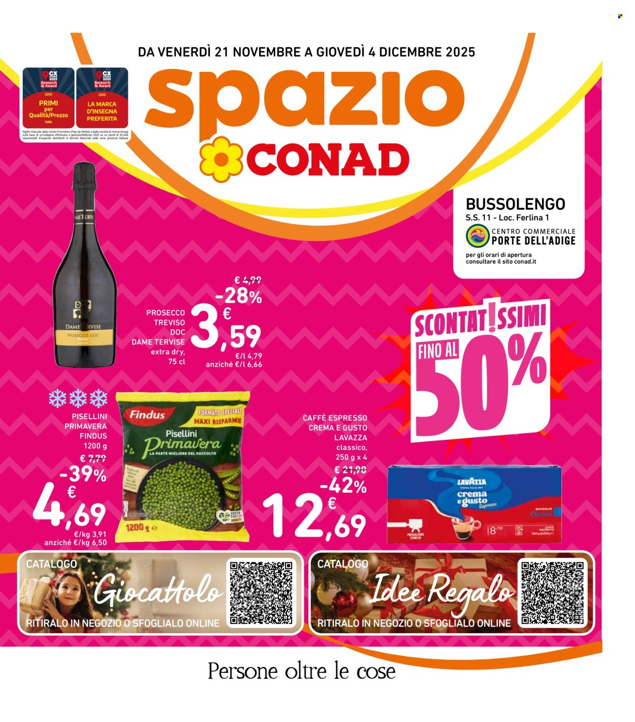 Volantino Spazio Conad - 21/11/2025 - 4/12/2025. Pagina 1