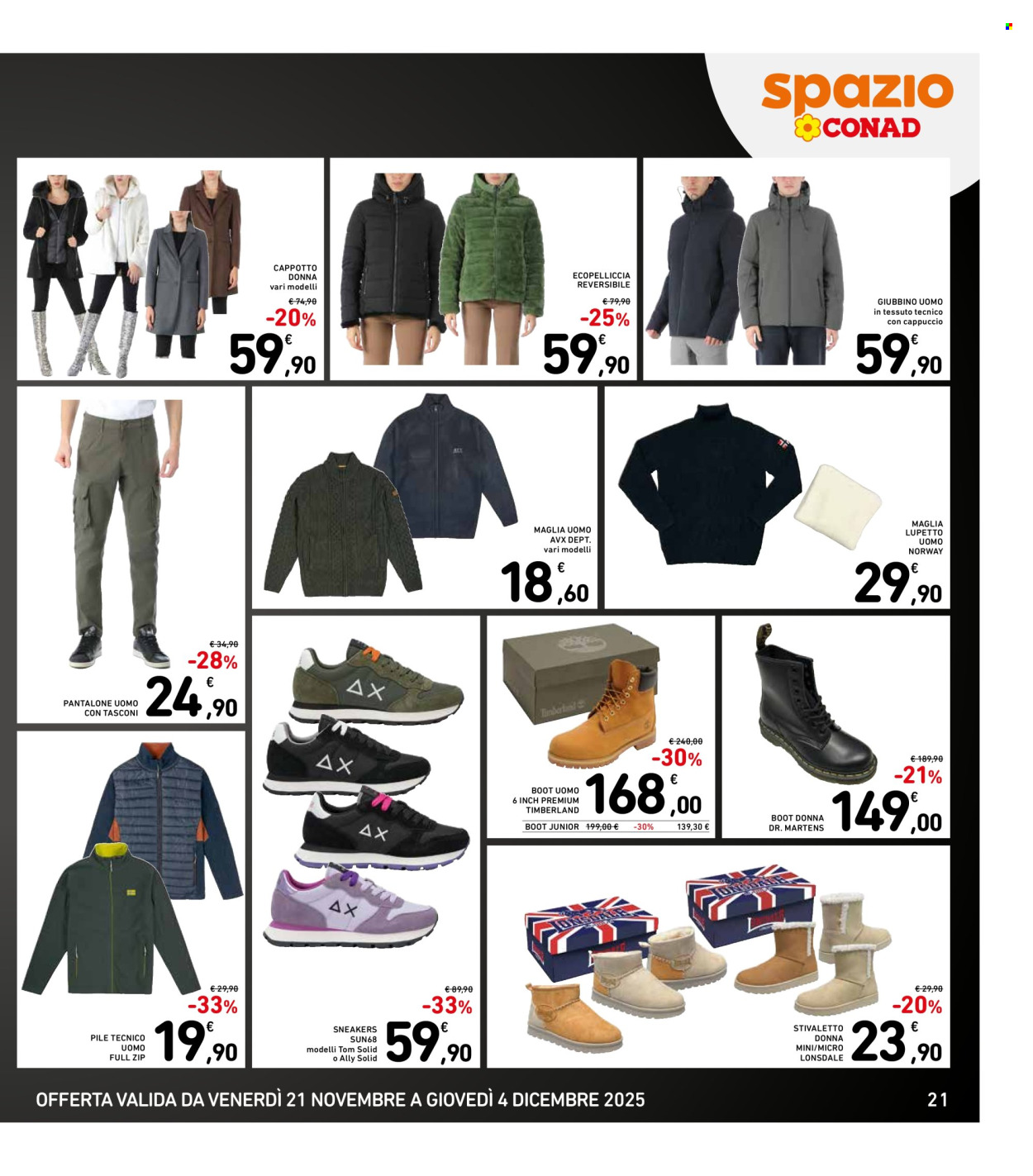 Volantino Spazio Conad - 21/11/2025 - 4/12/2025. Pagina 21