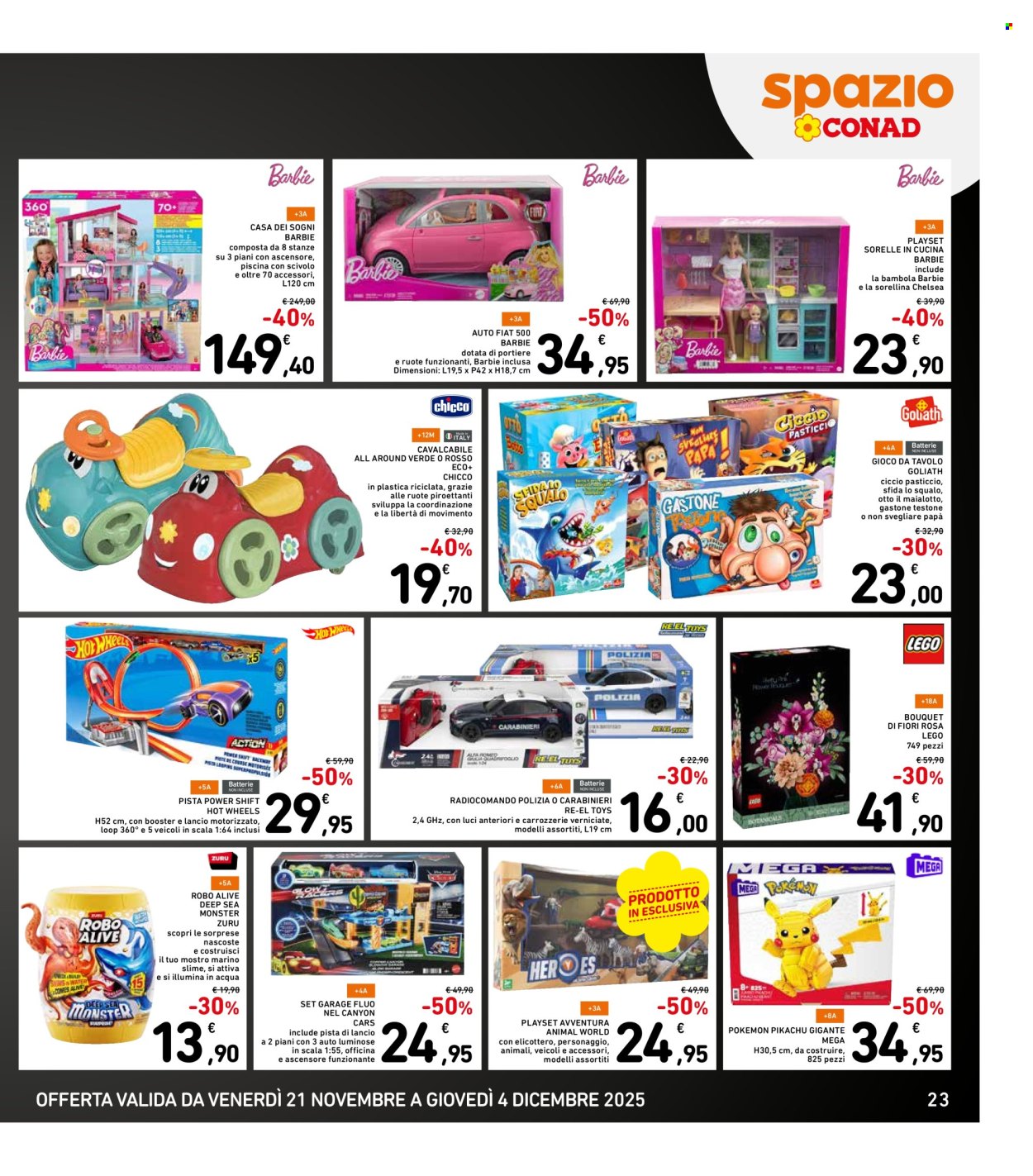 Volantino Spazio Conad - 21/11/2025 - 4/12/2025. Pagina 23