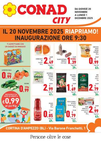 Volantino Conad City - 20/11/2025 - 1/12/2025.