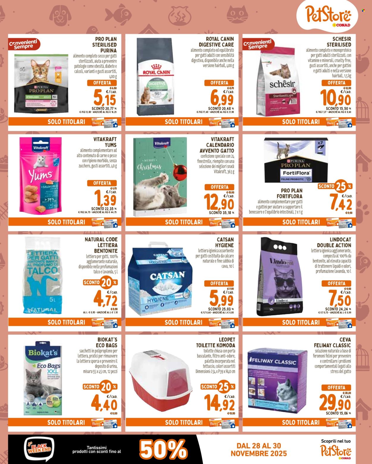 Volantino Pet Store Conad - 27/11/2025 - 3/12/2025. Pagina 5