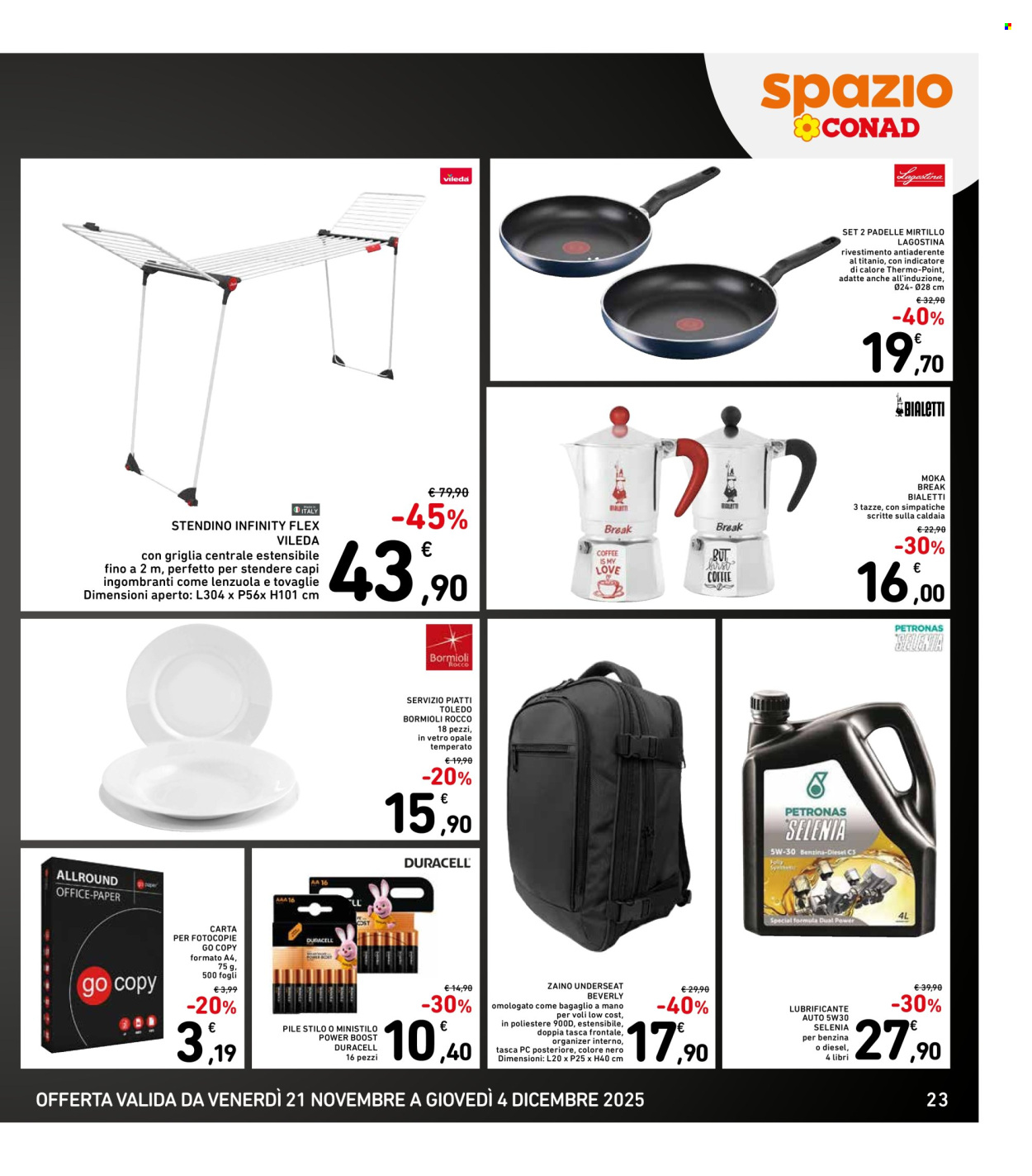 Volantino Spazio Conad - 21/11/2025 - 4/12/2025. Pagina 23