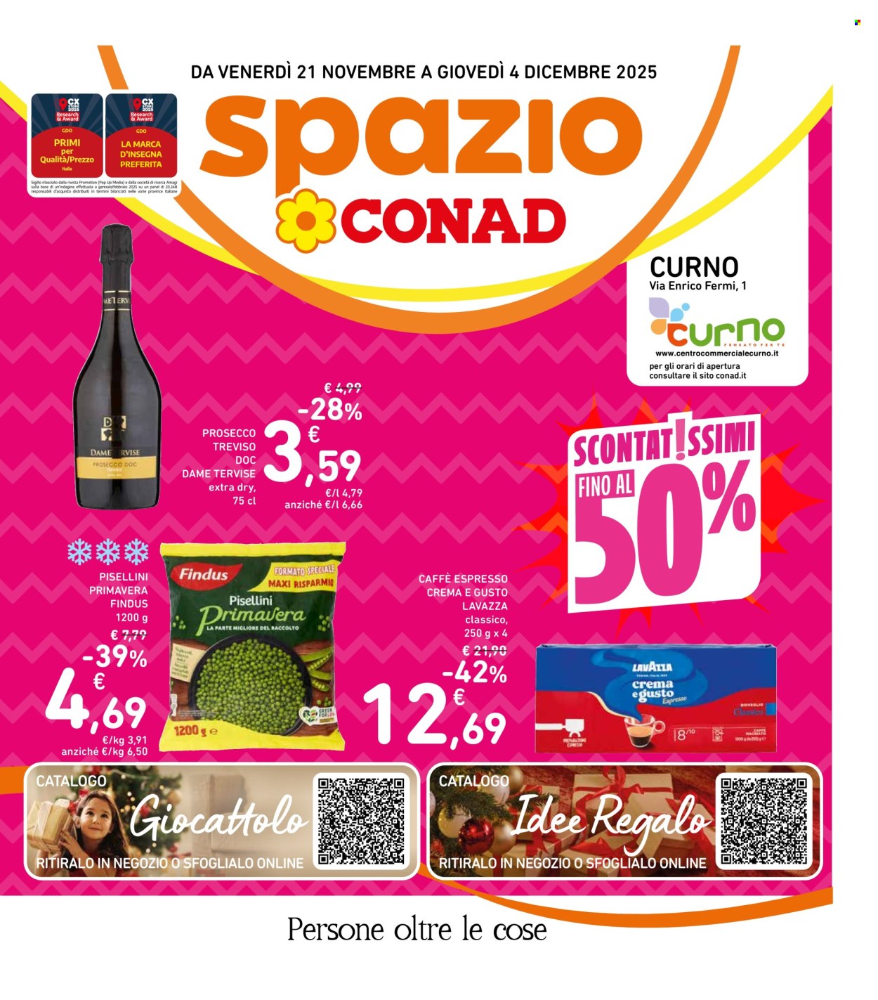 Volantino Spazio Conad - 21/11/2025 - 4/12/2025. Pagina 1