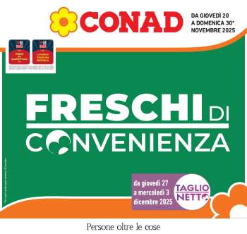 Volantino Conad - 20/11/2025 - 30/11/2025.