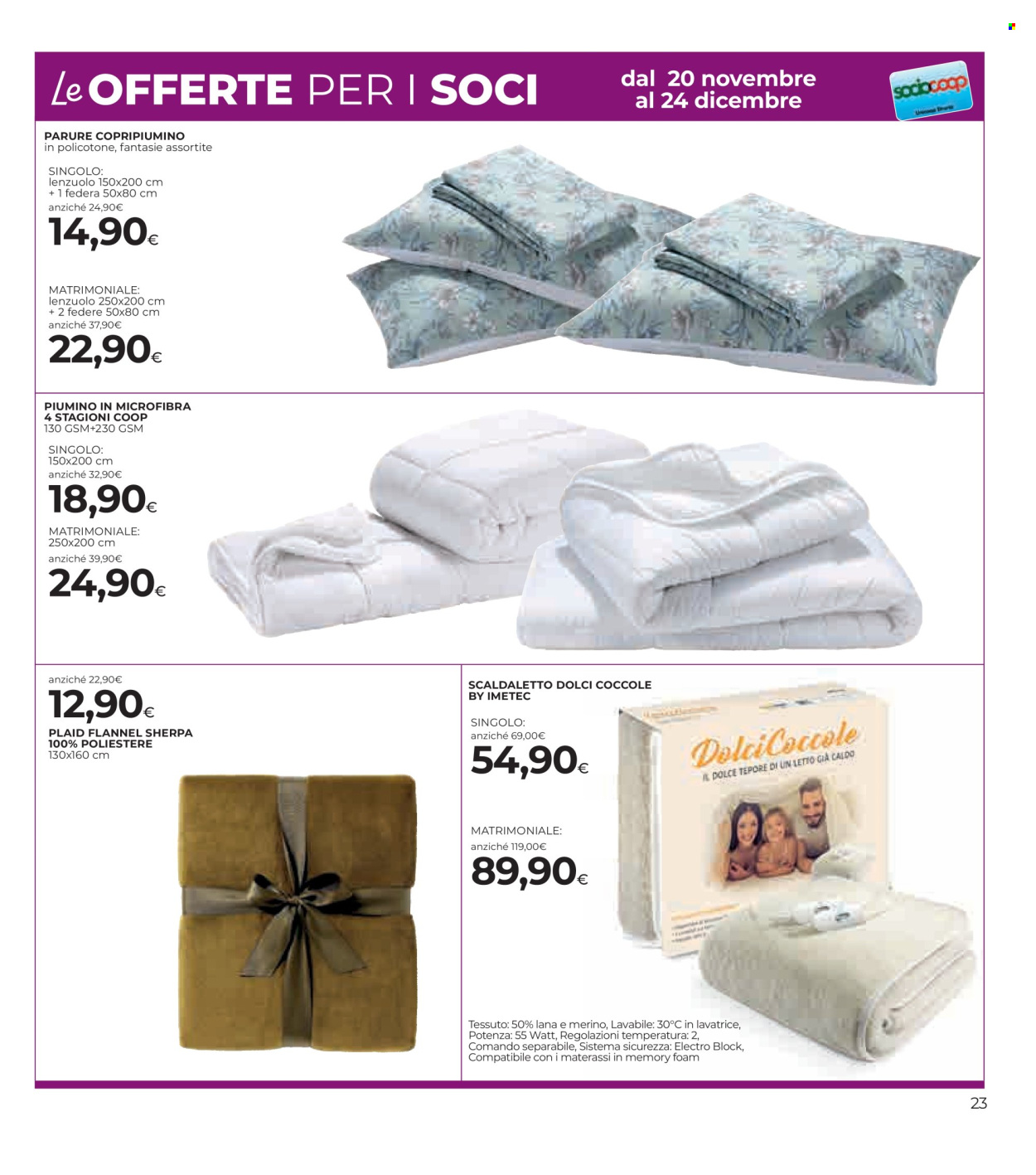 Volantino Coop - 20/11/2025 - 3/12/2025. Pagina 23