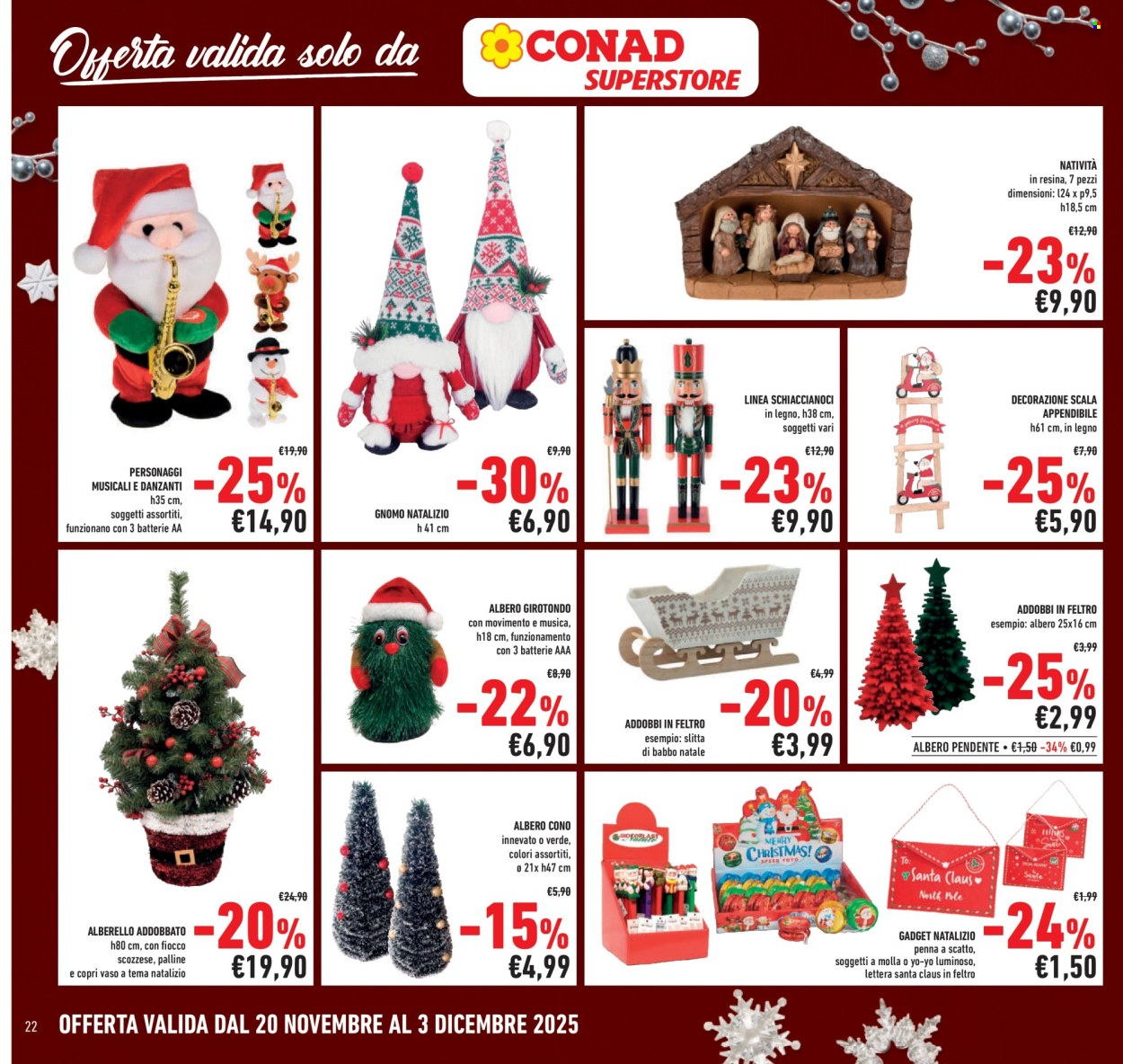 Volantino Conad Superstore - 20/11/2025 - 30/11/2025. Pagina 22