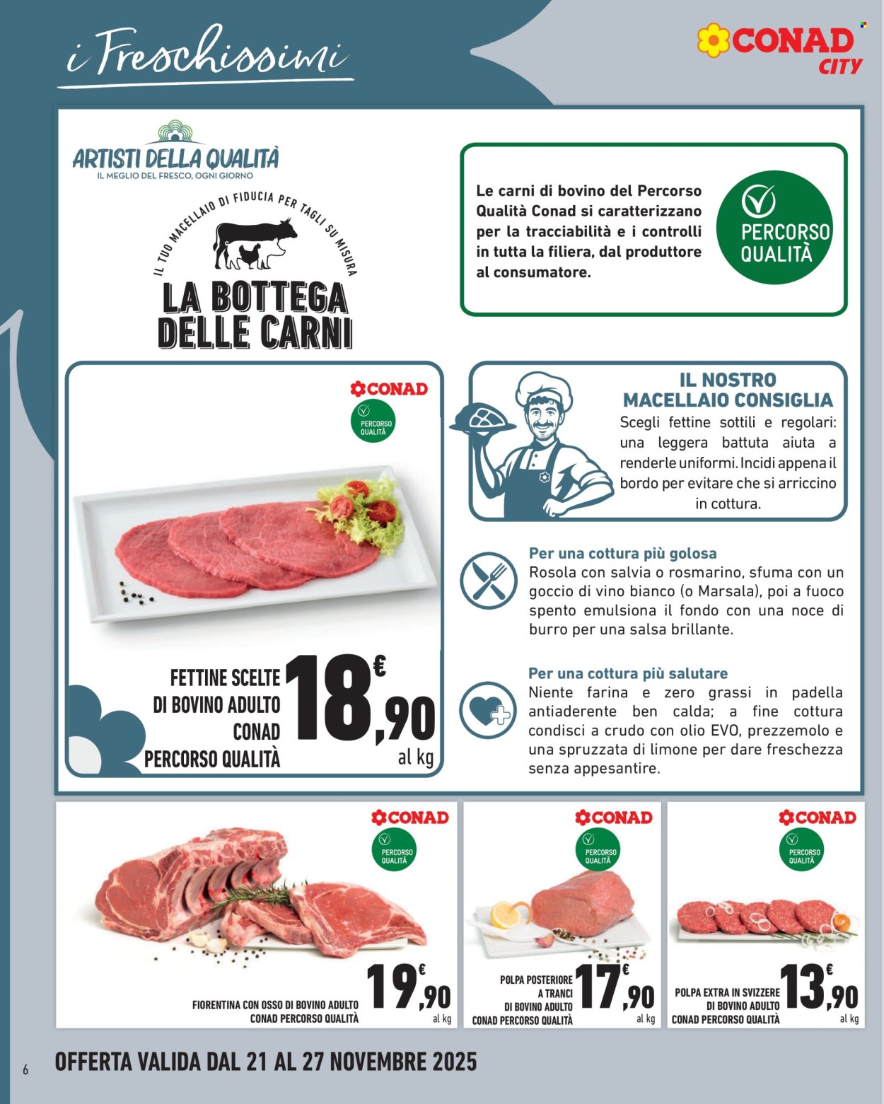 Volantino Conad - 21/11/2025 - 27/11/2025. Pagina 6