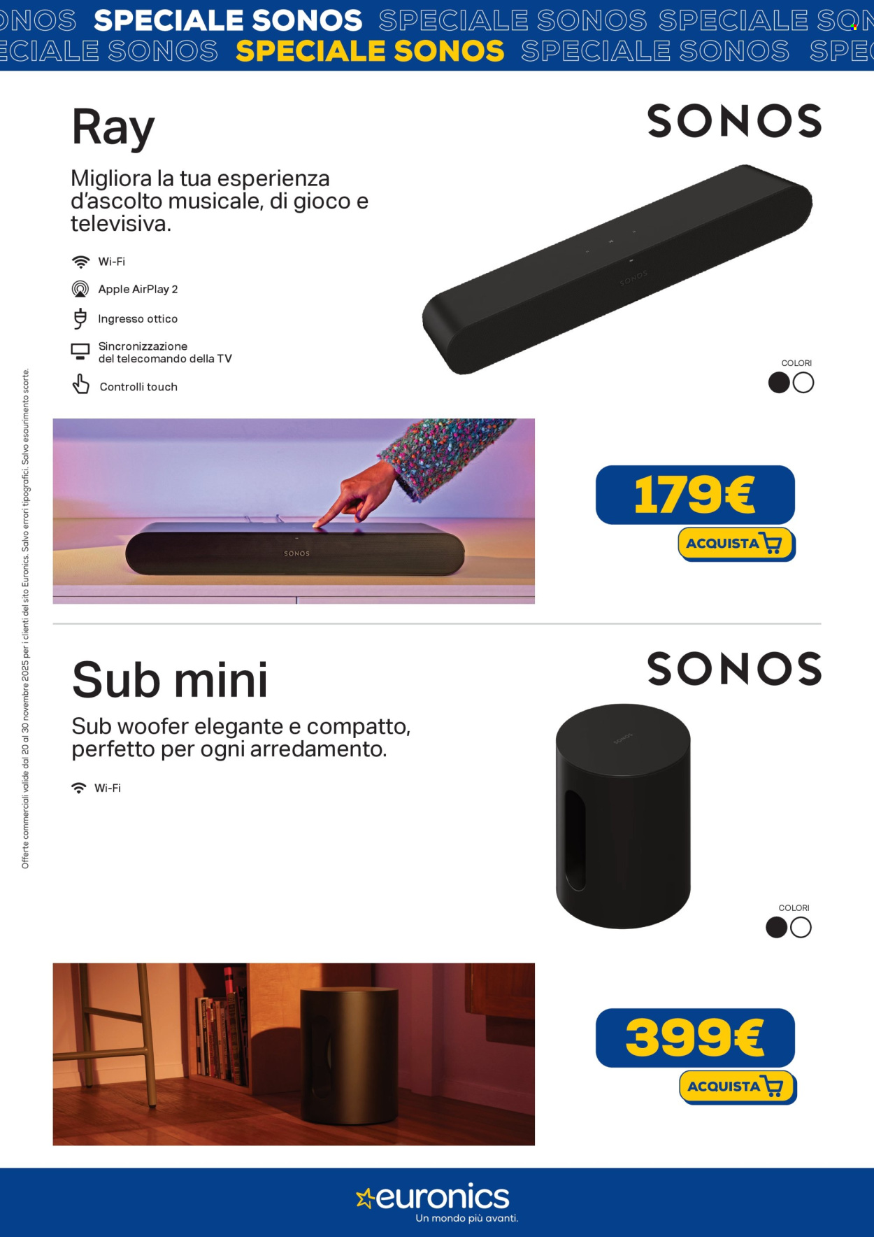 Volantino Euronics - 20/11/2025 - 30/11/2025. Pagina 6