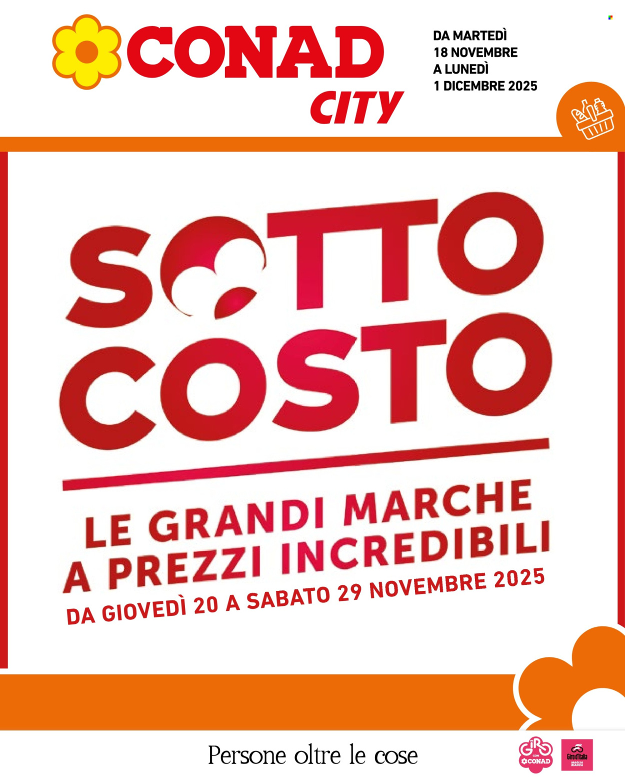 Volantino Conad - 18/11/2025 - 1/12/2025. Pagina 1