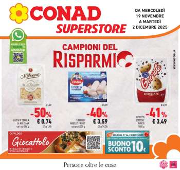 Volantino Conad Superstore - 3/12/2025 - 14/12/2025.