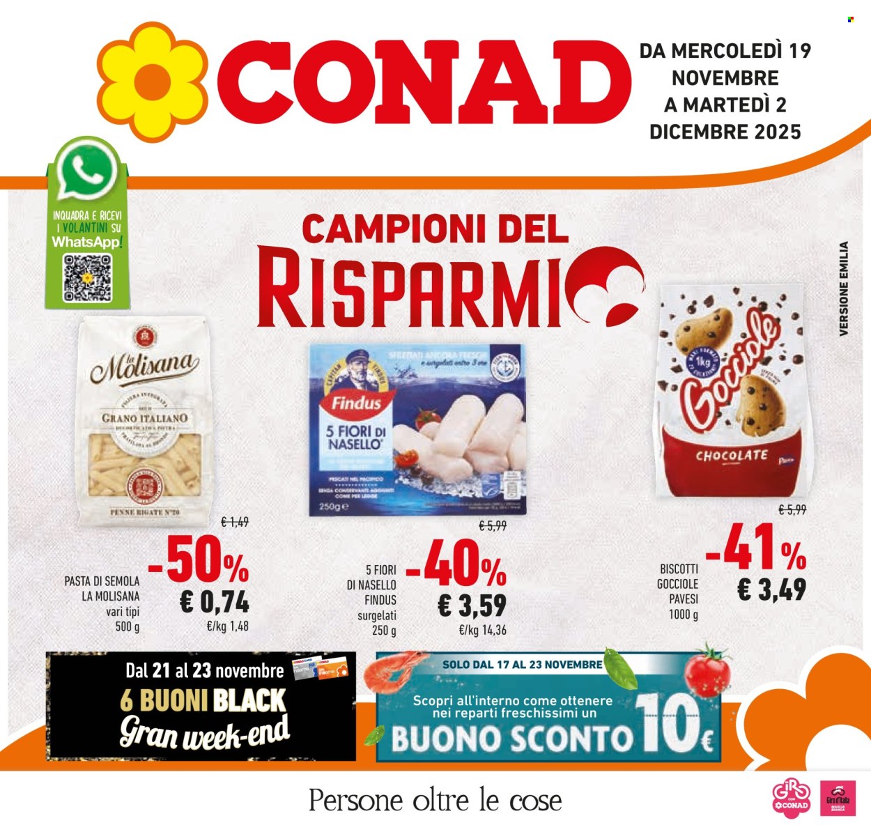 Volantino Conad - 3/12/2025 - 14/12/2025. Pagina 1