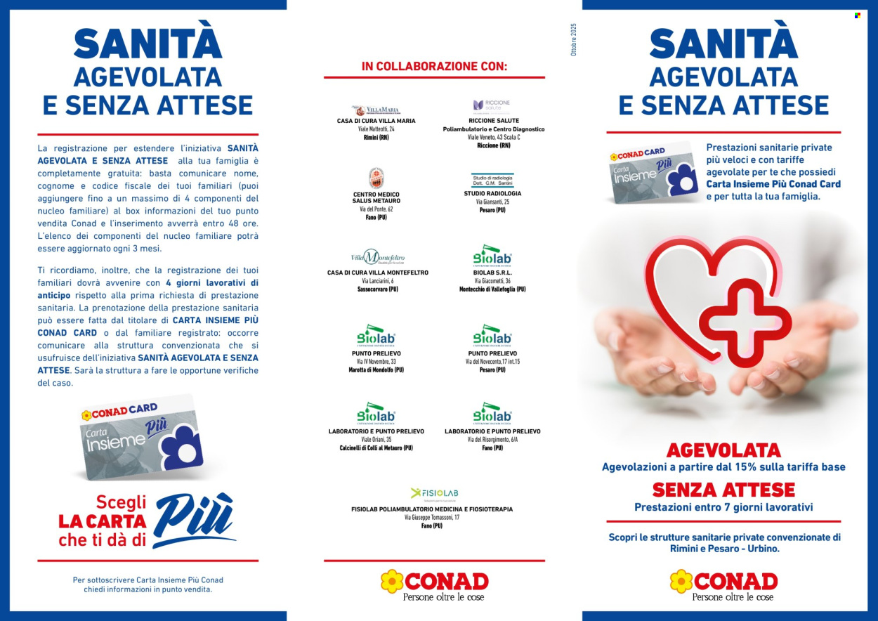 Volantino Conad - 18/11/2025 - 31/12/2025. Pagina 1