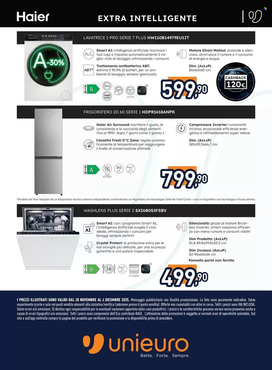 Volantino Unieuro - 20/11/2025 - 4/12/2025. Pagina 5
