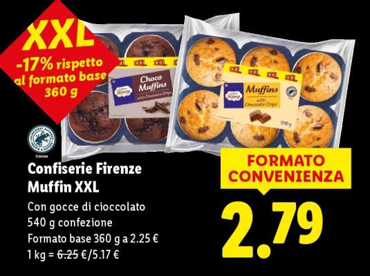 Confiserie Firenze Muffin XXL