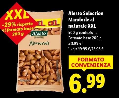 Alesto Selection Mandorle al naturale XXL