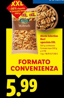Alesto Selection Noci sgusciate XXL