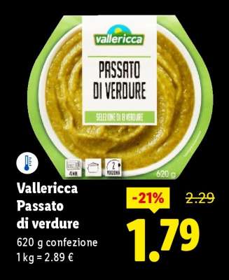 Vallericca Passato di verdure