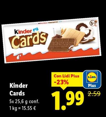Kinder Cards