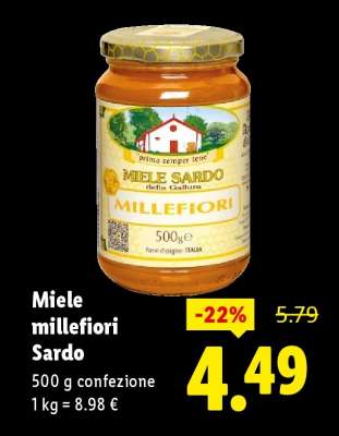 Miele millefiori sardo