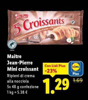 Maître Jean-Pierre Mini croissant