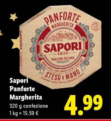Sapori Panforte Margherita