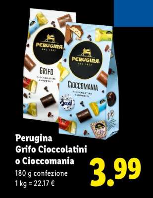 Perugina Grifo Cioccolatini o Cioccomania