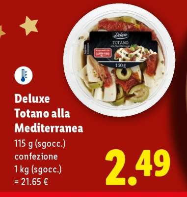 Deluxe Totano alla Mediterranea