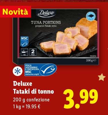 Deluxe Tataki di tonno