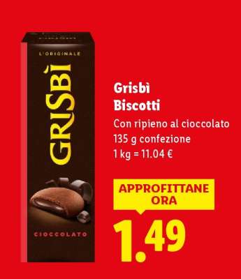 Grisbì Biscotti