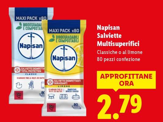 Napisan Salviette Multisuperfici