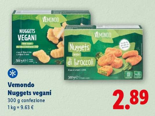 Vemondo Nuggets vegani