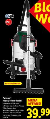 PARKSIDE Aspirapolvere-liquidi