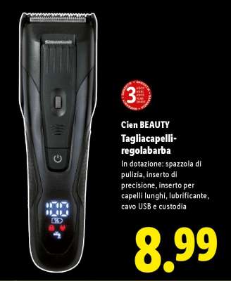 Cien BEAUTY Tagliacapelli-regolabarba