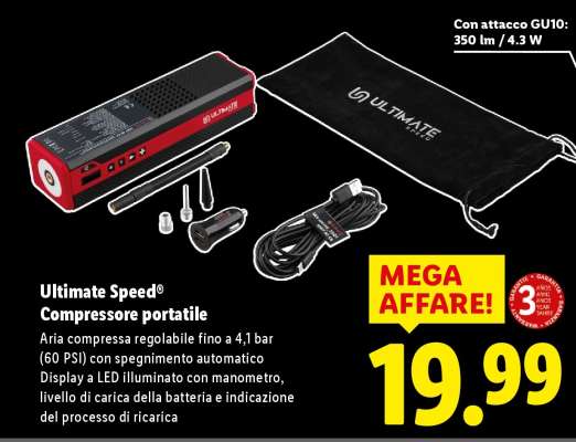 Ultimate Speed® Compressore portatile