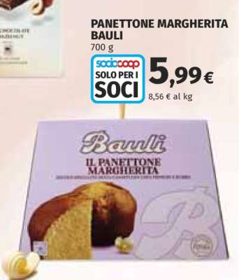 PANETTONE MARGHERITA BAULI