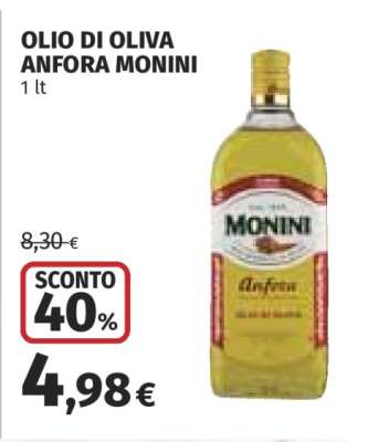OLIO DI OLIVA ANFORA MONINI