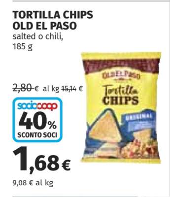 TORTILLA CHIPS OLD EL PASO