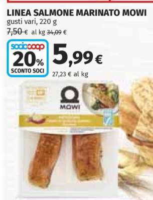 LINEA SALMONE MARINATO MOWI