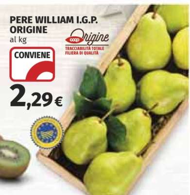 PERE WILLIAM I.G.P. ORIGINE