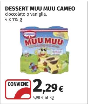 DESSERT MUU MUU CAMEO