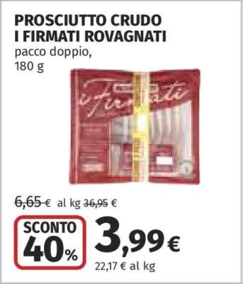 Prosciutto Crudo I Firmati Rovagnati